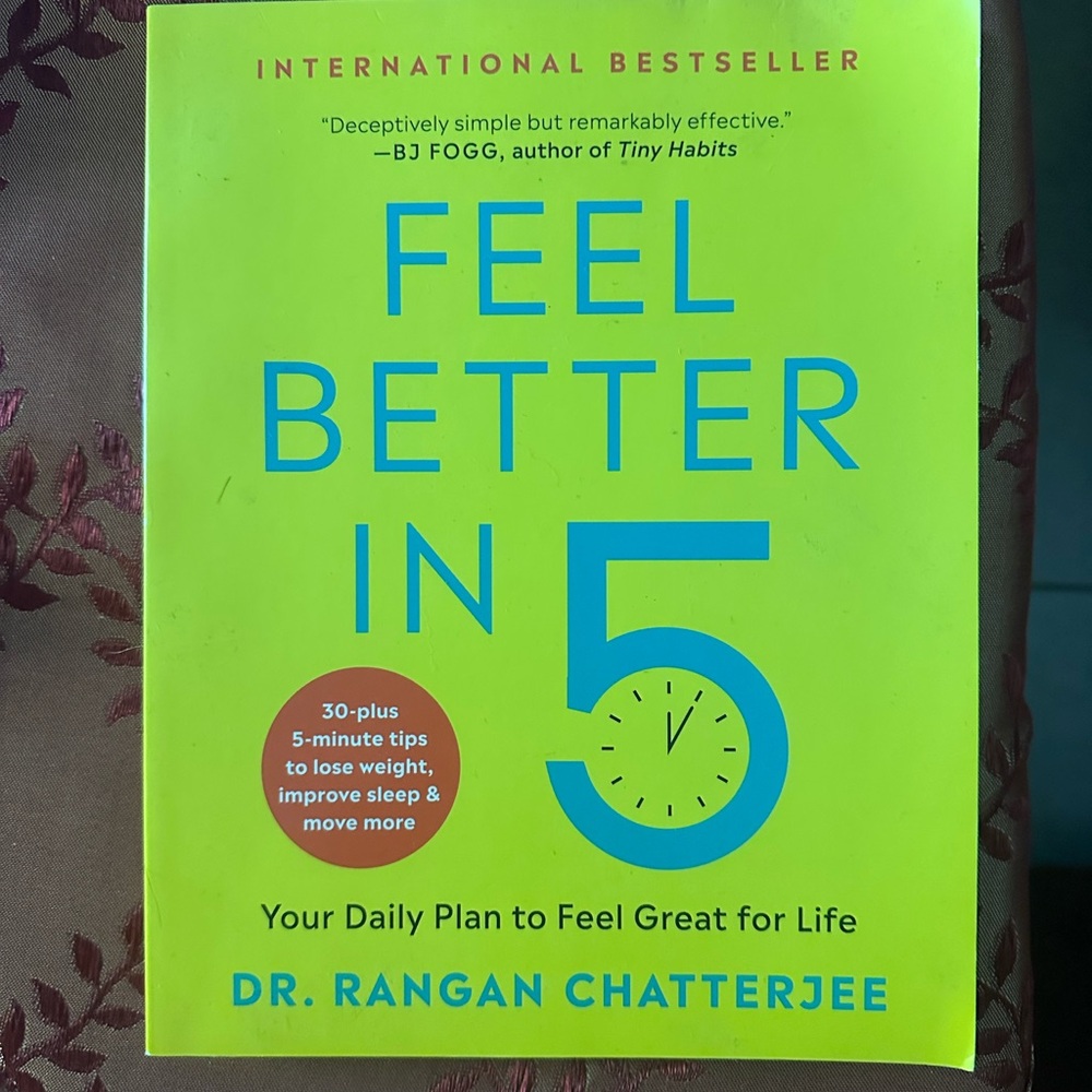 Feel Better in 5 by Dr. Rangan Chatterjee - Yellow Cover